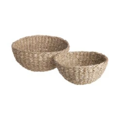 Butlers 22 2-tlg. Korbset Rund RUSH ROPE In Natur