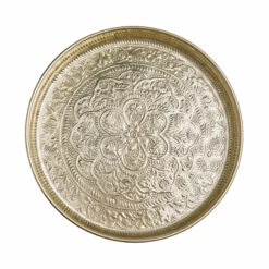 Butlers 15 Butlers -Butlers butlers deko tablett o46cm oriental lounge in gold 1