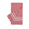 Hamamtuch L 170 X B 90cm SURFSIDE In Rot 1 Hamamtuch L 170 X B 90cm SURFSIDE In Rot -Butlers butlers hamamtuch l 170 x b 90cm surfside in rot