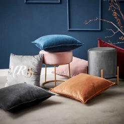 Kissen L 45 X B 45cm COTTON VELVET In Hellbraun 12 Kissen L 45 X B 45cm COTTON VELVET In Hellbraun -Butlers butlers kissen l 45 x b 45cm cotton velvet in hellbraun 3