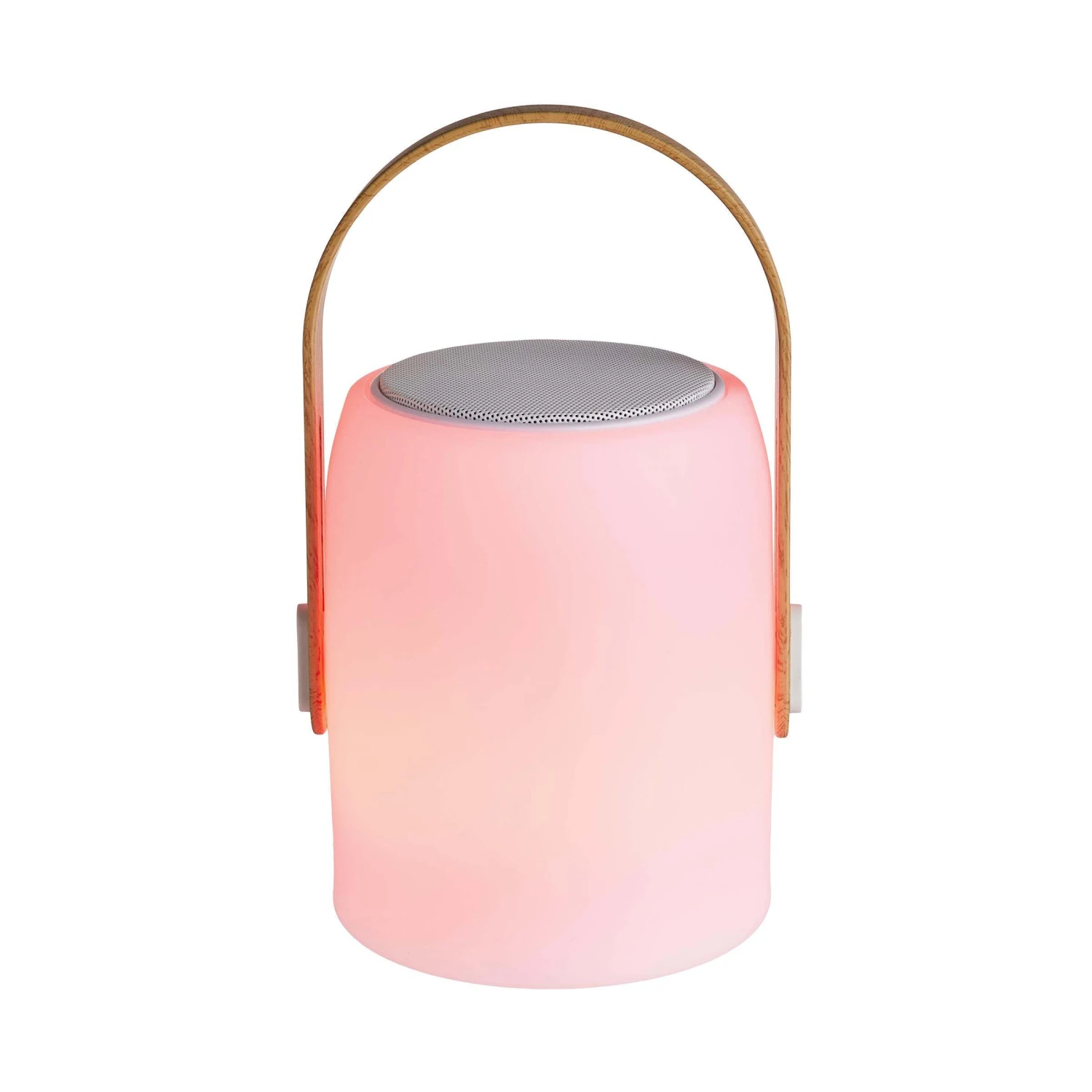 LED Leuchte Mit Bluetooth® Und Farbwechsel SOUND LOUNGE In Weiß-Hellbraun 7 LED Leuchte Mit Bluetooth® Und Farbwechsel SOUND LOUNGE In Weiß-Hellbraun – Bild 5