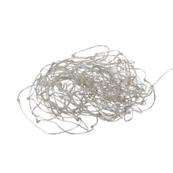 LED Lichterkette 100 Lichter Mit USB-Batteriefach TWINE LIGHTS In Silber