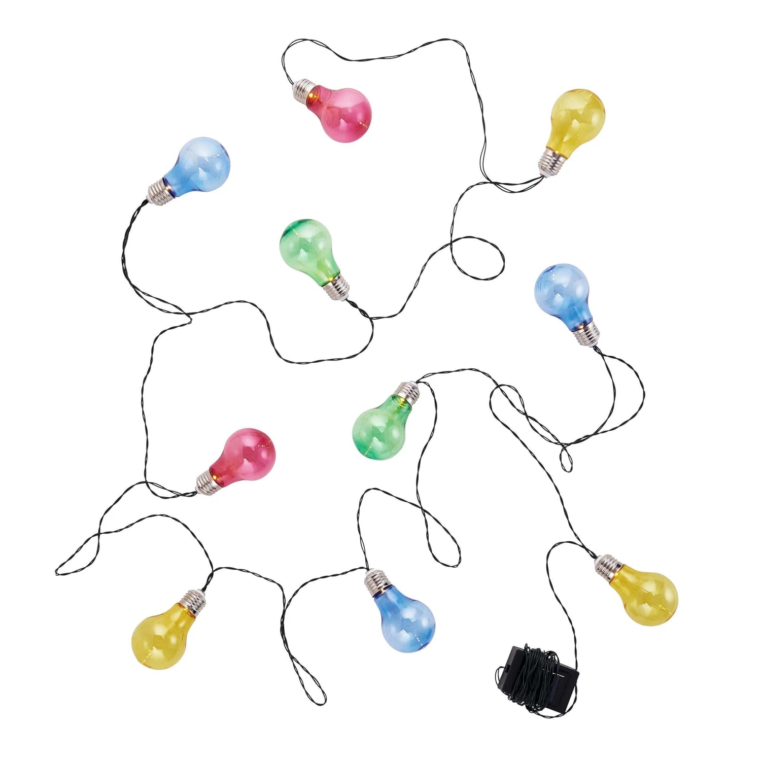 Lichterkette Solar Mit 10 Glühbirnen SUNLIGHT In Bunt 5 Lichterkette Solar Mit 10 Glühbirnen SUNLIGHT In Bunt – Bild 3