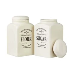 Mehl- & Zuckerdose MRS. WINTERBOTTOM'S In Creme 15 Mehl- & Zuckerdose MRS. WINTERBOTTOM'S In Creme -Butlers butlers mehl and zuckerdose mrs winterbottoms in creme 6