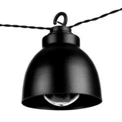 Metall-Lampenkette Mit Stecker WAREHOUSE In Schwarz 13 Metall-Lampenkette Mit Stecker WAREHOUSE In Schwarz -Butlers butlers metall lampenkette mit stecker warehouse in schwarz 3