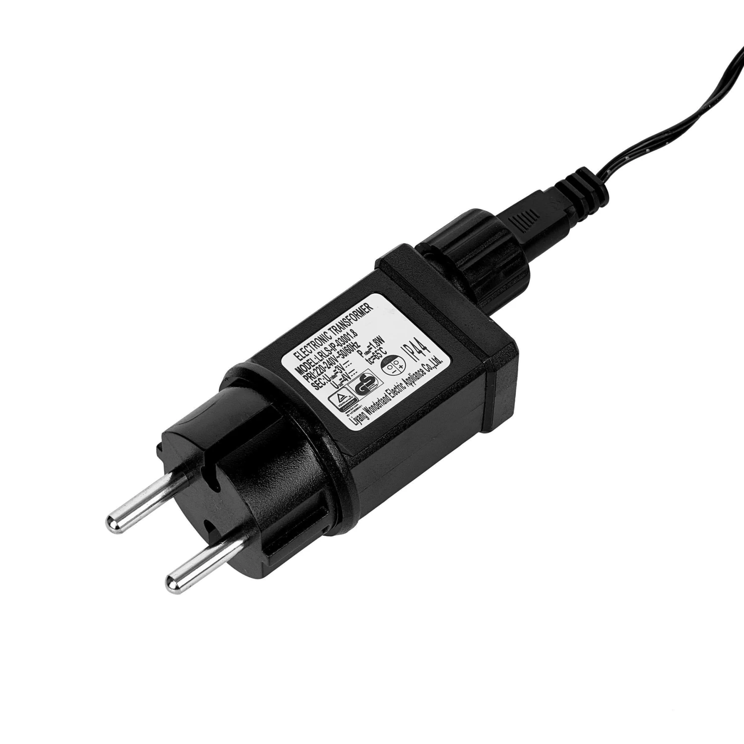 Metall-Lampenkette Mit Stecker WAREHOUSE In Schwarz 7 Metall-Lampenkette Mit Stecker WAREHOUSE In Schwarz – Bild 5