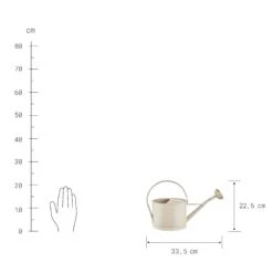 Mini-Gießkanne 1,5l ZINC In Beige -Butlers butlers mini giesskanne 1 5l zinc in beige 3